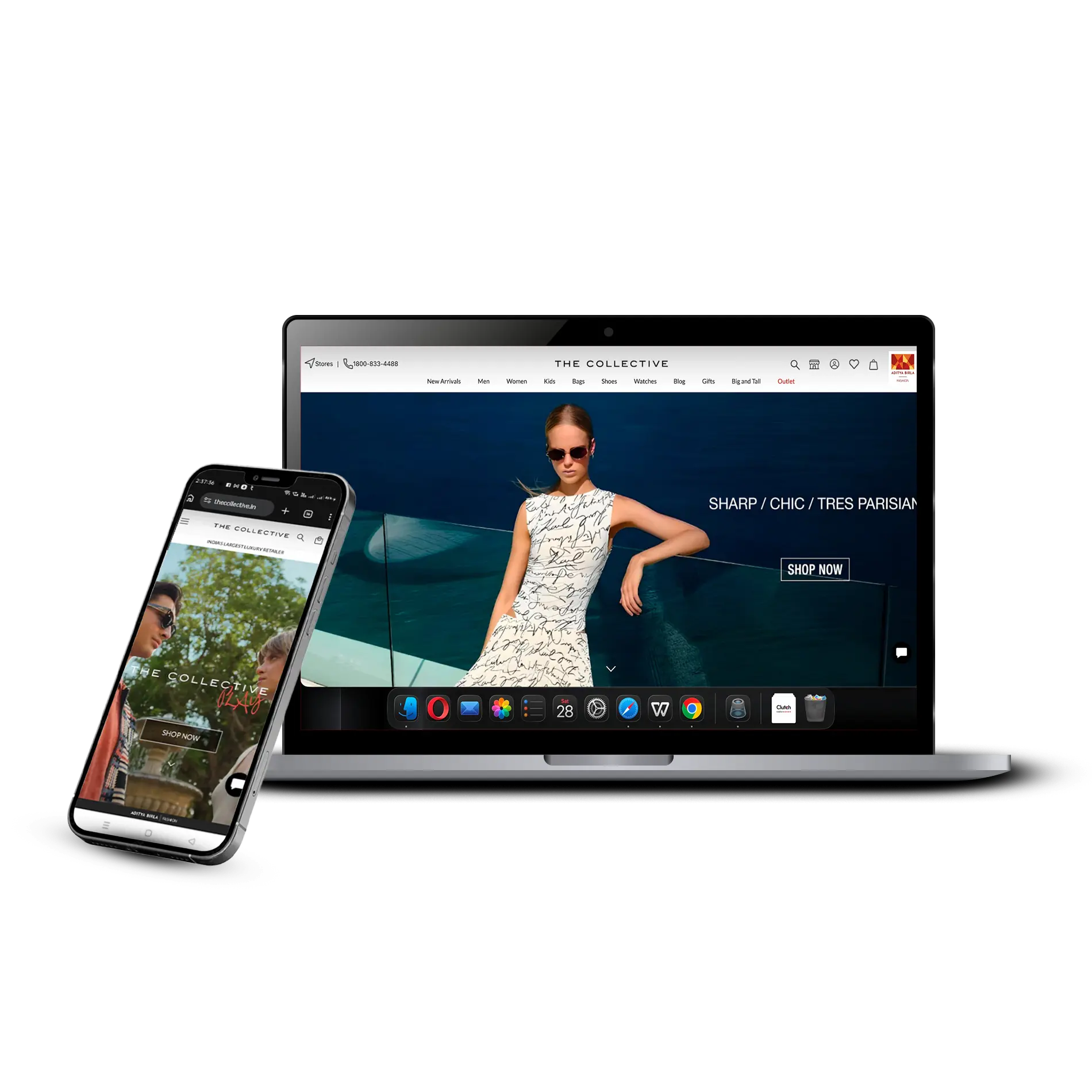 Custom e-commerce platform preview
